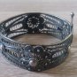 Vintage Armenian Soviet Filigree Cuff Bracelet, Filigree Cuff Bracelet, Antique Ethnic Bracelet
