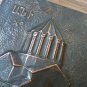 Vintage Embossed Copper Wall Decoration of the Cathedral of Ani, Ani Armenian Capital