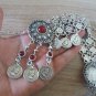 Tigran the Great Forehead Flowery Silver Plated Drop, Armenian Headpieces Drop