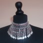 Neck Necklace Pomegranate Dangle Drop Coin Statement, Armenian Pomegranate Necklace