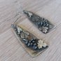 Dangle Rustic Armenian Grape and Leave Earrings, Ethnic Dangle Earrings, Boho Hippie Dangle Earrings