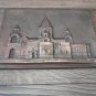 Vintage Embossed Copper Wall Decoration of Etchmiadzin Cathedral, Armenian Chekanka