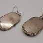 Armenian Oval Amethyst Drop Earrings, Armenian Earrings, Ethnic Earrings