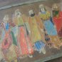 Vintage Embossed Copper Enamel Wall Decoration of Sasun Dance, Home D&Atilde;&copy;cor, Armenian Sasun Dance