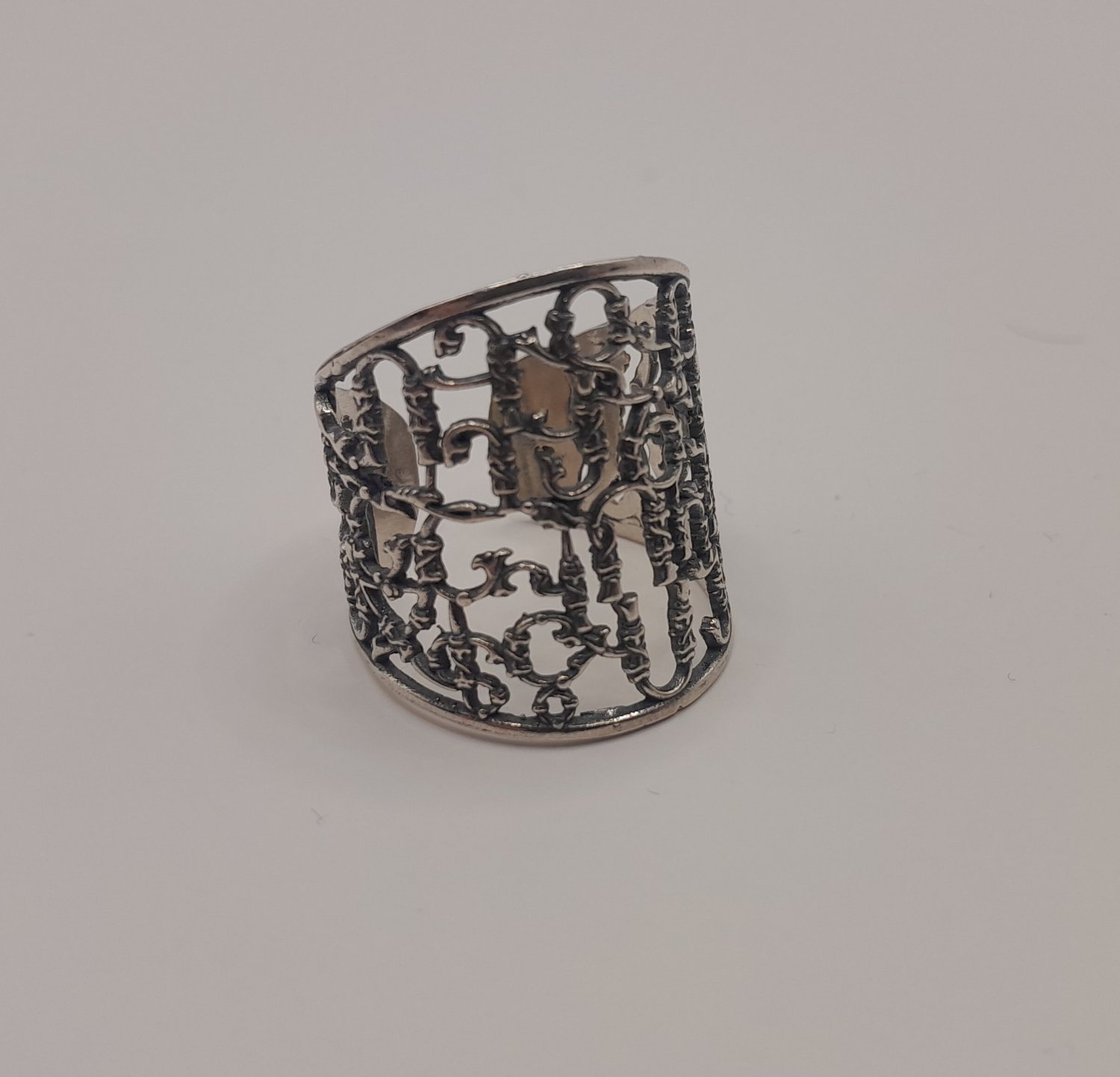 Armenian Adjustable Alphabet Ring Sterling Silver, Armenian Ring, Alphabet Silver Ring