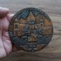 Armenian Large Bronze Commemorative Medal of Vazgen I, Vintage Armenian Medal