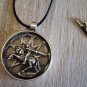 David of Sassoun Sterling Silver Pendant, Armenian Jewelry, Hero of Armenia, Daredevils Necklace