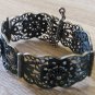 Vintage Armenian Soviet Flowery Filigree Link Bracelet 1960s, Armenian Bracelet