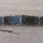 Vintage Armenian Soviet Flowery Filigree Link Bracelet 1960s, Armenian Bracelet