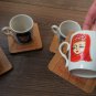 Armenian Stylish Coffee Cups Set, Armenian Taraz Cups, Armenian Style Coffee Cups