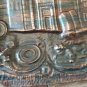 Vintage Embossed Copper Wall Decoration of Geghard, Armenian Monastery, Wall hanging Decor