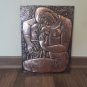 Vintage Embossed Copper Wall Decoration of the Fairy Tale Garnuk Akhper, Armenian Story