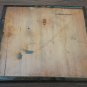 Vintage Embossed Copper Wall Decoration of Armenian Woman Making Wool, Chekanka