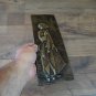 Vintage Embossed Copper Wall Decoration of Anoush, Armenian Anoush Love Story, Chekanka