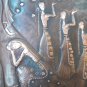 Armenian Dance Vintage Embossed Copper Wall Decoration, Home Wall D&Atilde;&copy;cor, Culture Armenian