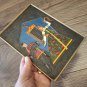 Traditional Russian Dance Vintage Embossed Copper Enamel Wall Decoration, Home D&Atilde;&copy;cor