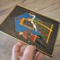 Traditional Russian Dance Vintage Embossed Copper Enamel Wall Decoration, Home D&Atilde;&copy;cor