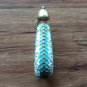 Russian/Soviet Era 925 Gilt Sterling Silver & Enamel Perfume Bottle