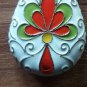 Russian/Soviet Era 925 Gilt Sterling Silver & Enamel Perfume Bottle