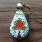 Russian/Soviet Era 925 Gilt Sterling Silver & Enamel Perfume Bottle