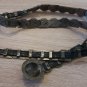 Vintage Armenian Soviet Armor Link Belt, Antique Ethnic Belt, Armor Leather Antique Belt