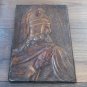 Vintage Embossed Copper Wall Decoration of Vardan Mamikonyan, Armenian Military Hero