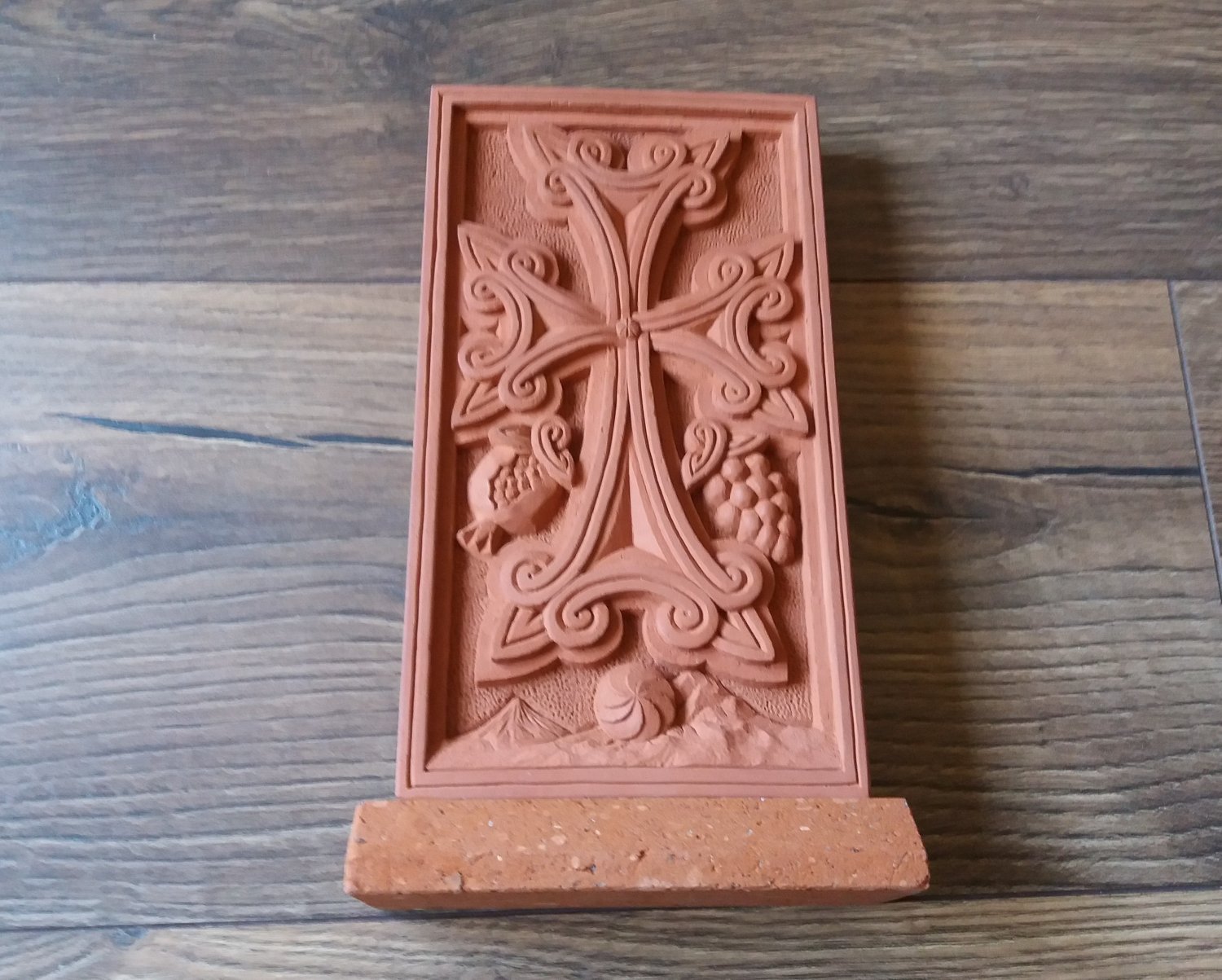 Armenian Cross-Stone, Armenian Khachfar, Cross-Stone with Eternity Sign