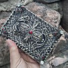 Metal Armenian Holy Bible Filigree Cover, Bed Side Bible Book Case