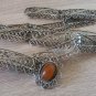 Vintage Armenian Soviet Filigree Belt 1960s, Filigree Link Belt, Antique Ethnic Belt
