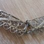Vintage Armenian Soviet Filigree Belt 1960s, Filigree Link Belt, Antique Ethnic Belt