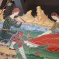 Love of the Shepherd Vintage Enamel Copper Lacquered Wall Decoration, Armenian