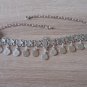 Eternity Forehead Flowery Silver Plated Drop, Armenian Headpieces Drop, Chrysolite Forehead Eternity