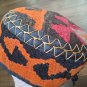 Handmade Embroidery Armenian Hat, Taraz Hat, Ethnic Hat, Traditional Hat, Carpet Hat