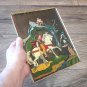 Little Mher son of David of Sassoun, Vintage Embossed Copper Enamel Wall Decoration