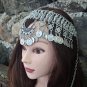 Forehead Flowery Statement Tigran the Great Chain Forehead Drop Coin, Armenian King Headpieces