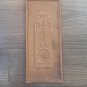 Vintage Embossed Copper Wall Decoration of Khachfar Armenian Cross, Armenian Symbols