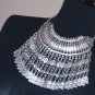 Anahit Haft Moon Drop Coin Statement Necklace, Armenian Anahit Necklace