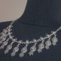 Pomegranate Button Drop Dangle Necklace, Armenian Necklace