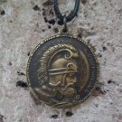 Vardan Mamikonyan & Eternity Sign Brass Coin Pendant, Armenian Jewelry