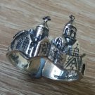 Novarank Monastery Adjustable Ring Sterling Silver, Armenian Ring