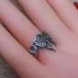 Novarank Monastery Adjustable Ring Sterling Silver, Armenian Ring
