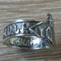 Novarank Monastery Adjustable Ring Sterling Silver, Armenian Ring
