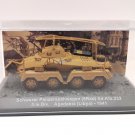 German Miniature Tank WW2 1:72 Altaya Schwerer Panzerspahwagen (8 Rad)