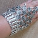 Armenian Flowery Ring Bracelet, Bracelet Hand Ring, Hand Harness, Slave Bracelet