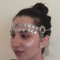 Pomegranate Forehead Flowery Silver-Plated Drop &acirc;�� Armenian Headpiece
