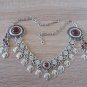 Pomegranate Forehead Flowery Silver-Plated Drop &acirc;�� Armenian Headpiece