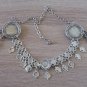 Pomegranate Forehead Flowery Silver-Plated Drop &acirc;�� Armenian Headpiece