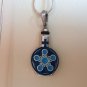 Armenian Enamel Sterling Silver Perfume Flask Necklace