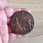 Armenian Bronze Coin Medal of Argishti I, Vintage Antique Medal, Cultural Heritage