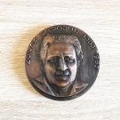 Armenian Bronze Coin Medal of Hakop Kojoyan, Vintage Antique Medal, Cultural Heritage